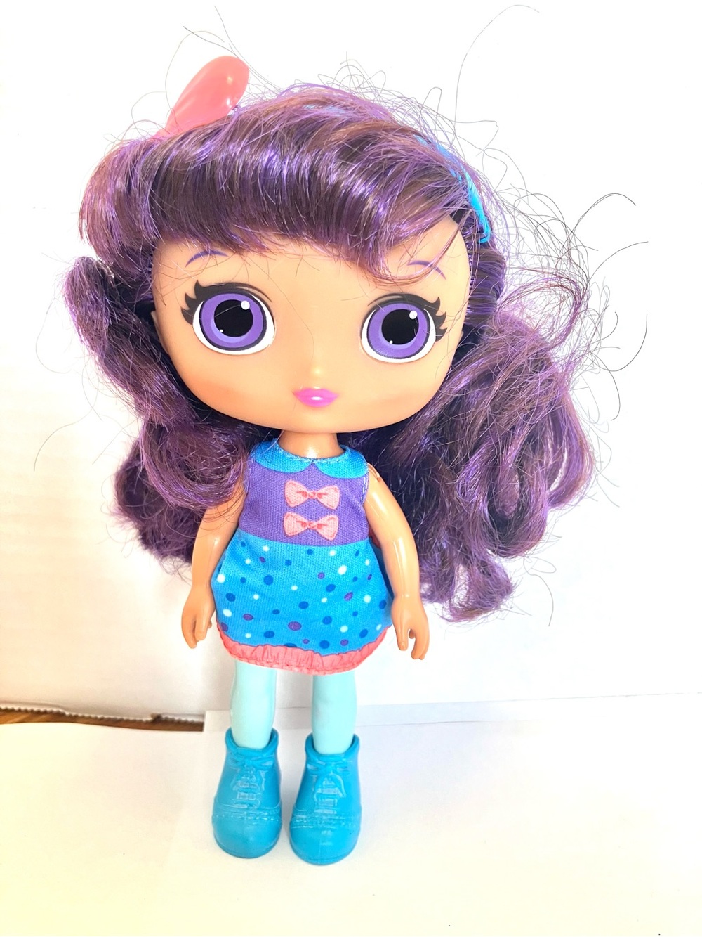 Spin Master Little Charmers 7in Lavender Doll No Accessories